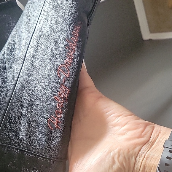 Harley Davidson Moon Shadow Tribal Leather Jacket - Picture 6 of 13